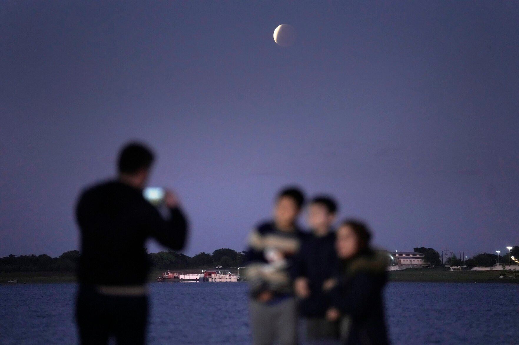 Paraguay Moon Eclipse